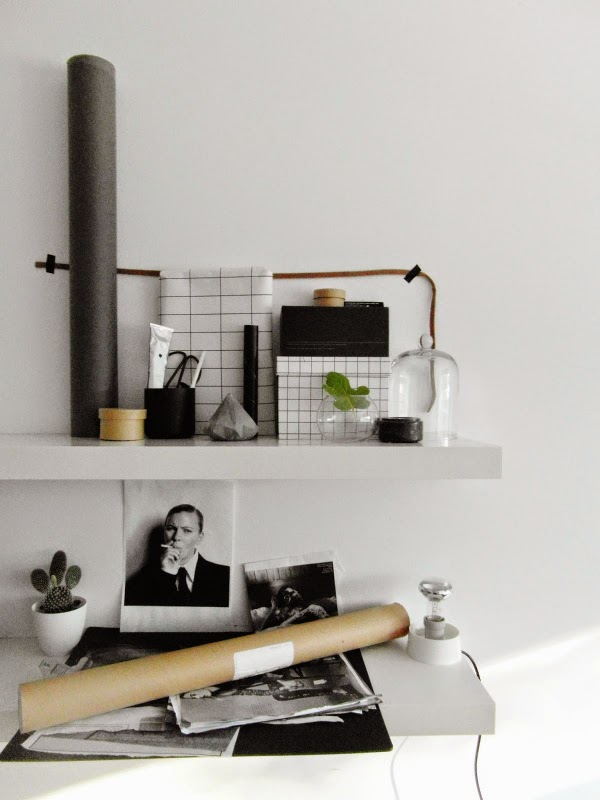 "grid trend black and white interiors"