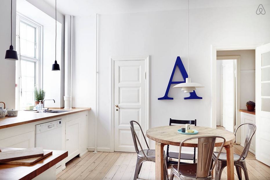 airbnb copenhagen apartment kitchen