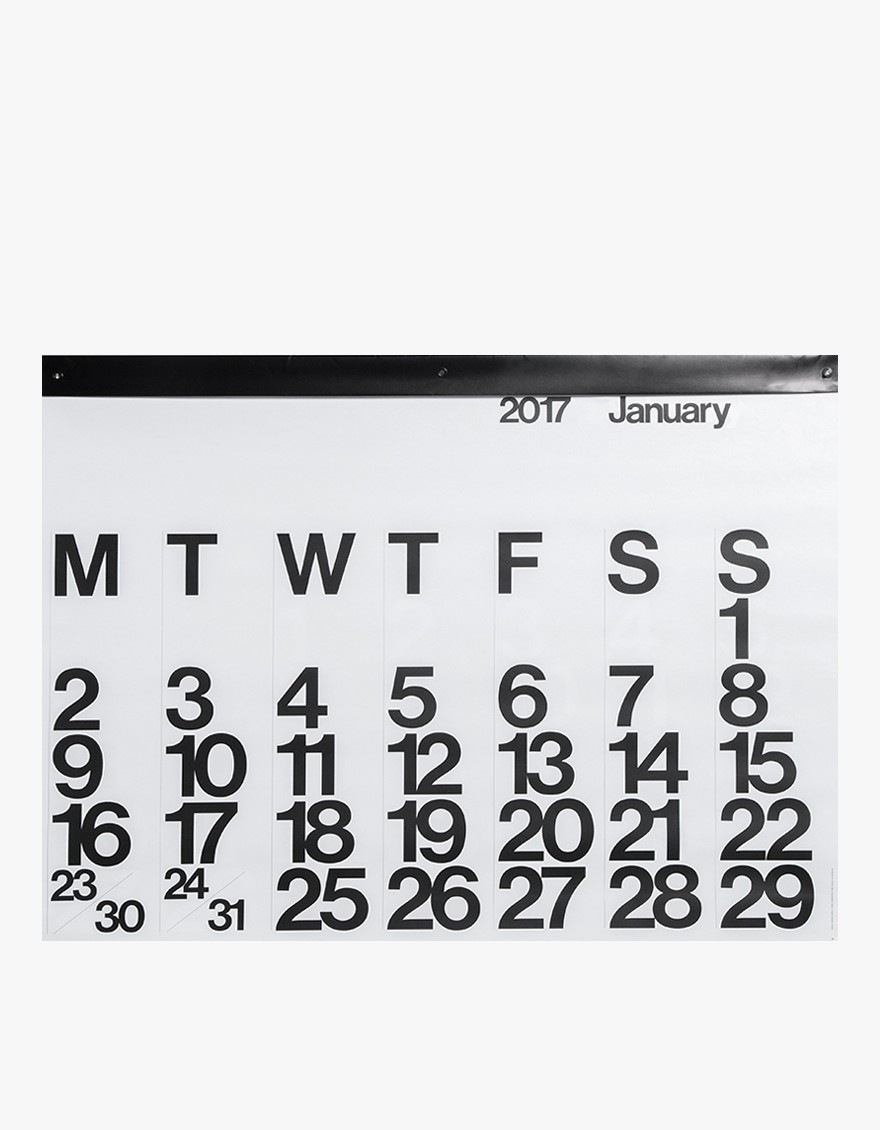 2017 calendar Stendig Calendar