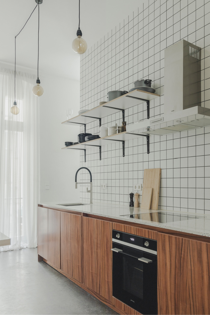 warm berlin apartment fantastic kitchen
