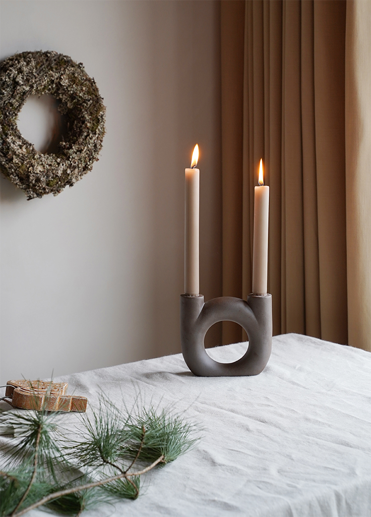 Bo Concept Scotland Nordic Christmas candle holder