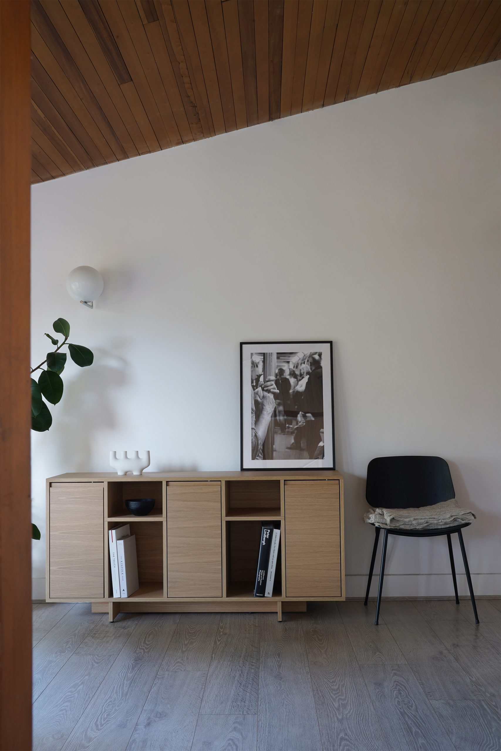Tylko sideboard in a minimal Nordic living room